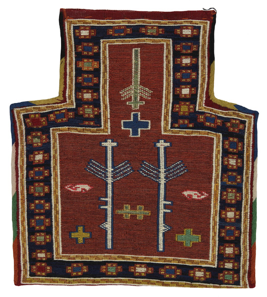 Qashqai - Saddle Bag Persisk matta 39x33