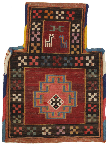 Qashqai - Saddle Bag Persisk matta 38x28