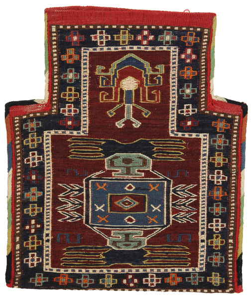 Qashqai - Saddle Bag Persisk matta 38x32