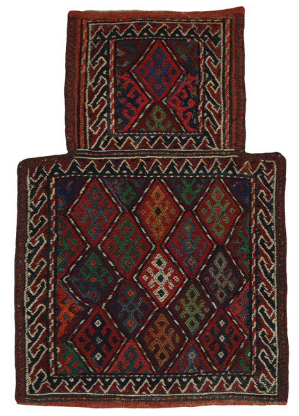 Qashqai - Saddle Bag Persisk matta 49x34