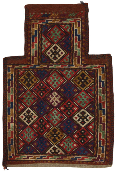 Qashqai - Saddle Bag Persisk matta 52x35