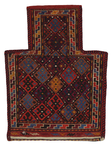 Qashqai - Saddle Bag Persisk matta 49x36