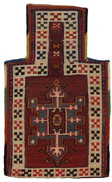 Qashqai - Saddle Bag Persisk matta 50x31