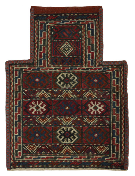 Qashqai - Saddle Bag Persisk matta 47x35