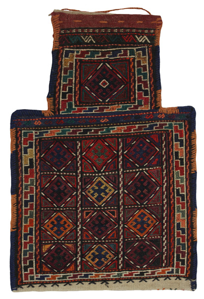 Qashqai - Saddle Bag Persisk matta 50x38