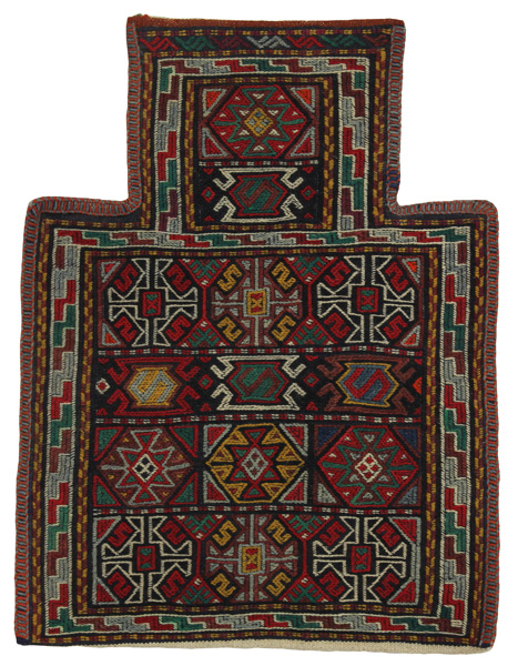 Qashqai - Saddle Bag Persisk matta 51x34