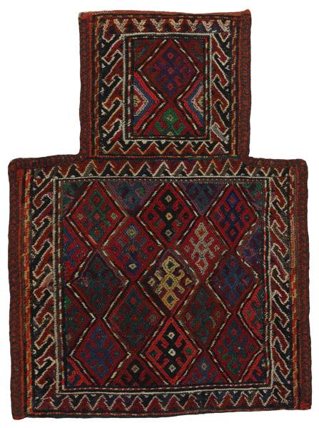 Qashqai - Saddle Bag Persisk matta 50x37