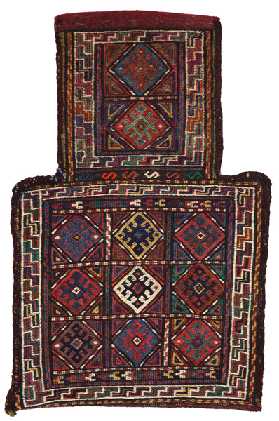 Qashqai - Saddle Bag Persisk matta 53x34