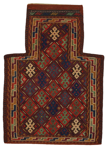 Qashqai - Saddle Bag Persisk matta 52x37