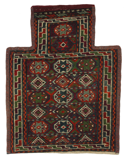 Qashqai - Saddle Bag Persisk matta 47x36