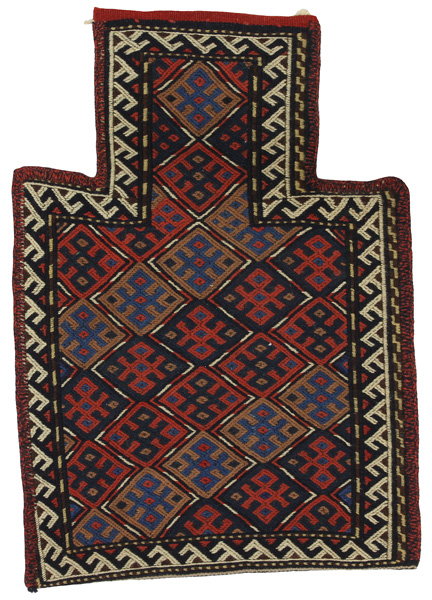 Qashqai - Saddle Bag Persisk matta 47x33