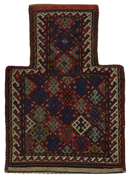 Qashqai - Saddle Bag Persisk väv 52x36