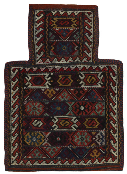 Qashqai - Saddle Bag Persisk matta 50x36