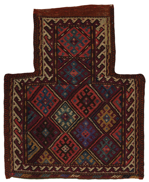 Qashqai - Saddle Bag Persisk matta 43x35
