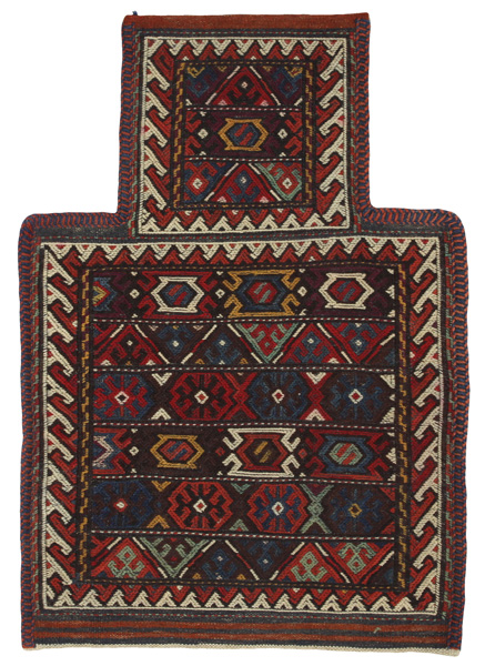 Qashqai - Saddle Bag Persisk matta 52x36