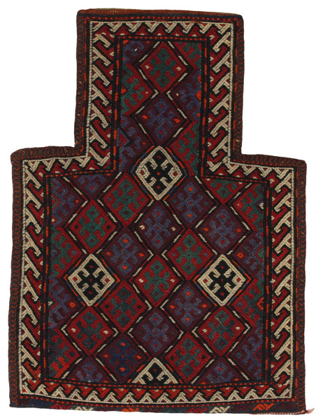 Qashqai - Saddle Bag Persisk matta 51x38