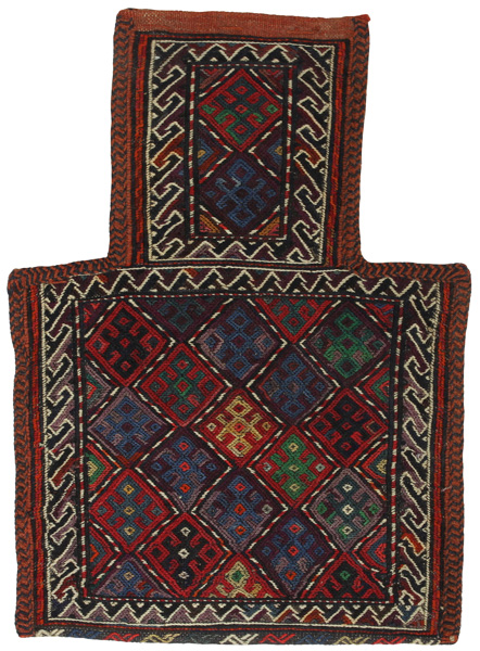 Qashqai - Saddle Bag Persisk matta 51x36