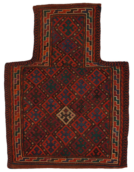 Qashqai - Saddle Bag Persisk matta 47x37