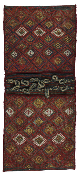 Turkaman - Saddle Bag Afgansk matta 126x55