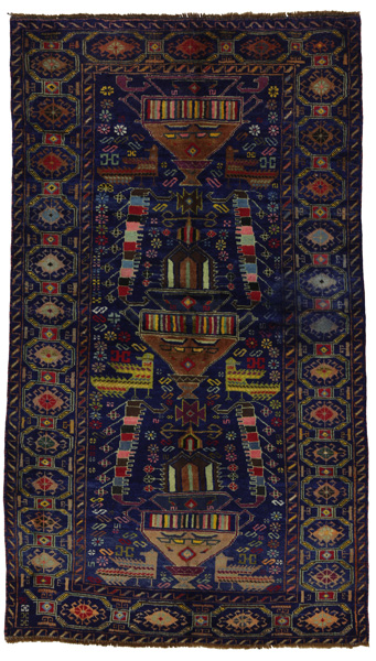 Baluch - Turkaman Persisk matta 177x103