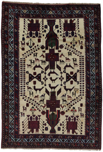 SahreBabak - Afshar Persisk matta 261x180