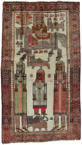 Bakhtiari - Qashqai Persisk matta 200x113