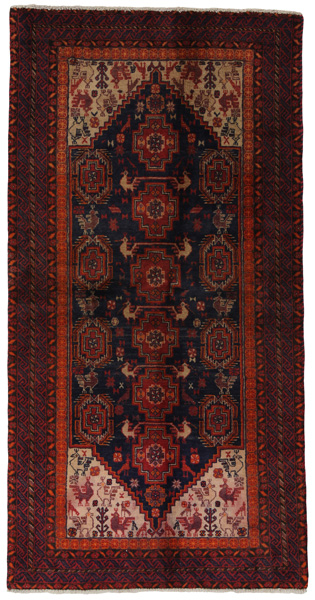 Baluch - Turkaman Persisk matta 155x80