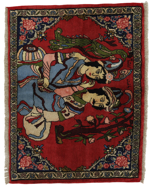 Bidjar - Kurdi Persisk matta 73x100