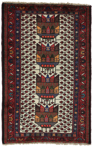 Afshar - Sirjan Persisk matta 125x80