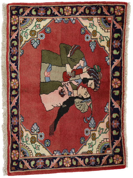 Bidjar - Kurdi Persisk matta 60x87