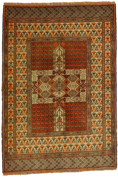 Hatchlu - Turkaman Persisk matta 181x125
