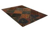 Patchwork Persisk matta 245x175 - Bild 1