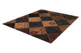 Patchwork Persisk matta 243x205 - Bild 2