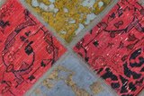 Vintage - Patchwork Persisk matta 225x125 - Bild 7