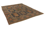 Täbriz - Antique Persisk matta 370x276 - Bild 1