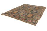 Täbriz - Antique Persisk matta 370x276 - Bild 2