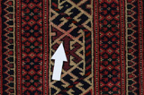 Yomut - Bokhara Turkmenisk matta 185x113 - Bild 17