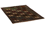 Gabbeh - Qashqai Persisk matta 148x103 - Bild 1