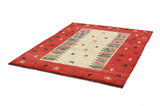 Gabbeh - Qashqai Persisk matta 244x191 - Bild 2