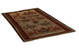 Gabbeh - Qashqai Persisk matta 180x113 - Bild 1