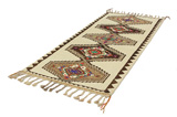 Gabbeh - Qashqai Persisk matta 332x130 - Bild 2