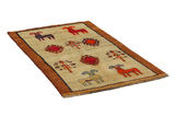 Gabbeh - Qashqai Persisk matta 173x99 - Bild 1