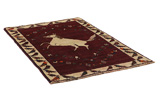 Gabbeh - Qashqai Persisk matta 184x119 - Bild 1