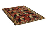 Gabbeh - Qashqai Persisk matta 208x132 - Bild 1
