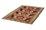 Gabbeh - Qashqai Persisk matta 208x132 - Bild 2