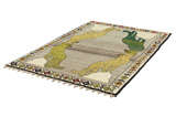 Gabbeh - Qashqai Persisk matta 217x154 - Bild 2