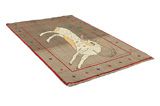 Gabbeh - Qashqai Persisk matta 230x153 - Bild 1