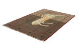 Gabbeh - Qashqai Persisk matta 230x153 - Bild 2