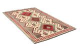 Gabbeh - Qashqai Persisk matta 235x145 - Bild 1
