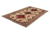 Gabbeh - Qashqai Persisk matta 235x145 - Bild 2